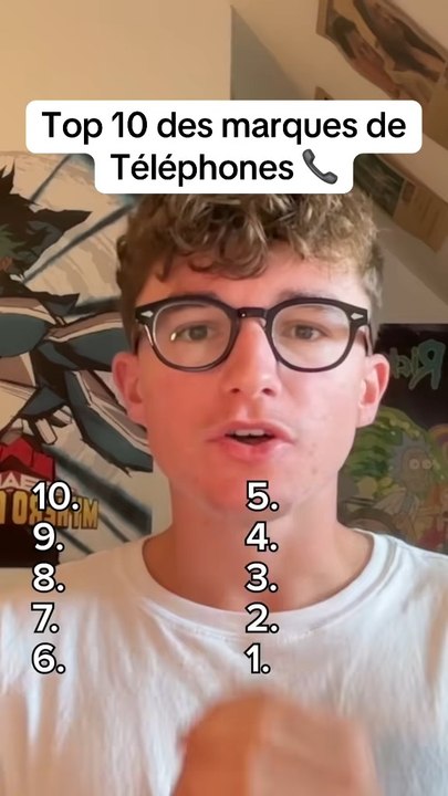 Top 10 des marques de Téléphones 📞 #telephone #téléphone #marque