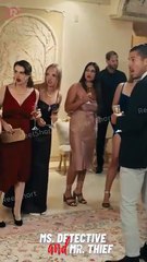 The thief she wants to arrest most is the man in front of her? | Ms. Detective and Mr. Thief