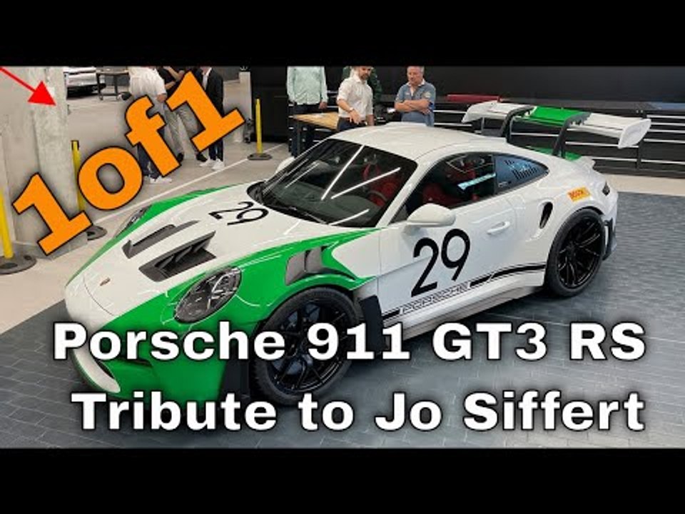 Porsche 911 GT3 RS Tribute to Jo Siffert (992.2): Porsches Hommage