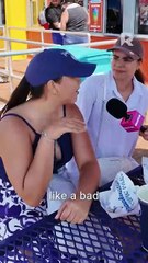 Street Interview at Santa Monica Pier | Jeff Lawless & Sarah Molisk | ReelTalk EP 41