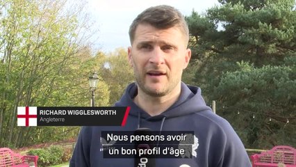 Angleterre - Richard Wigglesworth : "Notre équipe ne cesse de grandir"