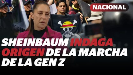 Sheinbaum revela que oposición ha invertido 90 mdp para promover marcha de la Gen Z | Reporte Indigo