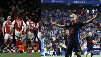 Los goles de Lamine contra el Espanyol y Rice contra el Madrid, nominados al premio Puskas