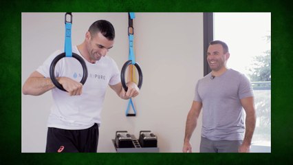 Christophe Cariot et Major Gérald – Entraînement explosif aux anneaux