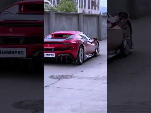 2025 Ferrari 296 GTS mit Bodykit vom Tuner DarwinPro | #Ferrari #296GTS #Tuning #DarwinPro