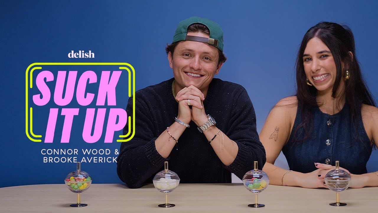 Brooke & Connor Get Real About Whether They’ve Always Been Platonic | Suck It Up | Delish