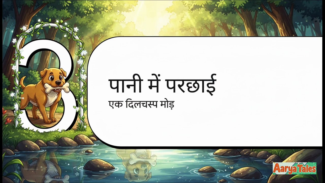 Panchtantra #13 - कुत्ता और हड्डी 🐶🦴