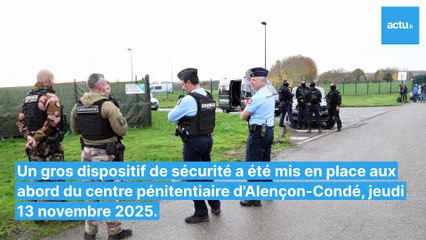 A la prison de Condé, le quartier de lutte contre la criminalité organisée  a accueilli ses premiers narcotrafiquants ce 13 novembre 2025