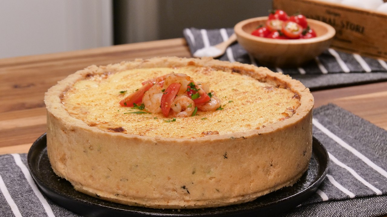 Torta de camarão - ED