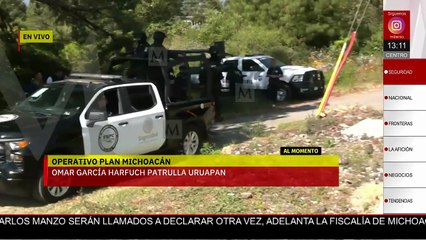 ÚLTIMA HORA: Harfuch sostendrá reunión con autoridades en Uruapan