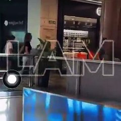 La China Suárez, en un shopping con las hijas de Wanda Nara y Mauro Icardi