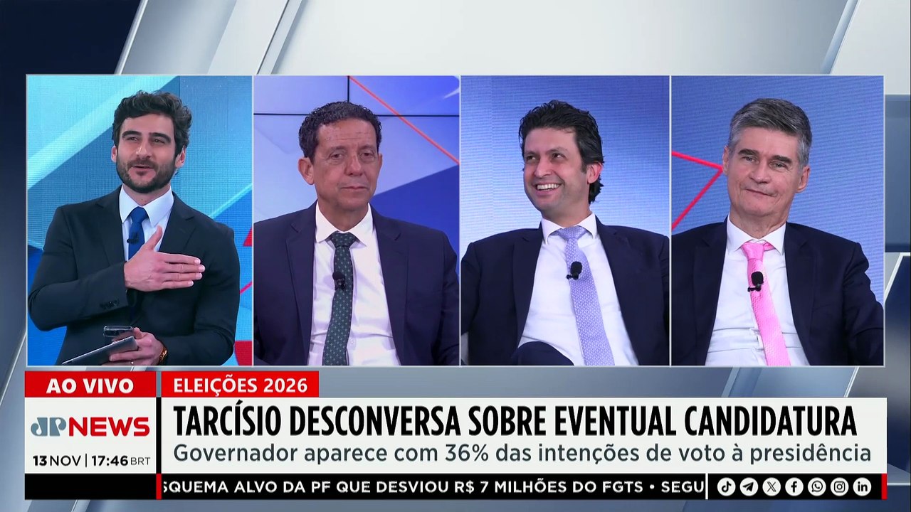 Eleições 2026: Tarcísio desconversa sobre eventual candidatura presidencial