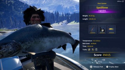 Legendary Fish Speilfinne COTW The Angler Trollspret Nature Reserve 13 November 2025