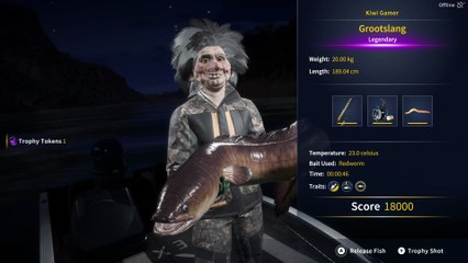 Legendary Fish Grootslang COTW The Angler Izilo Zasendulo Reserve 13 November 2025