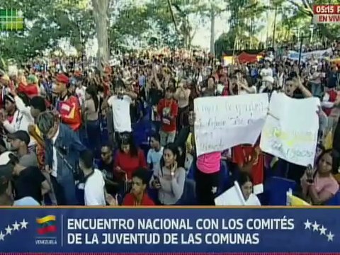 Presidente Maduro: Hemos constituido 5 mil 336 Comités de Juventud Comunera