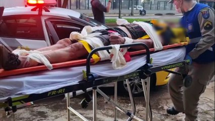 Homem em estado de surto é arrastado por carro no Bairro São Cristóvão