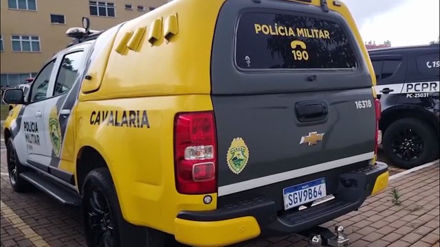 Dupla é presa por desobediência em ação da Cavalaria da PM na região Norte de Cascavel