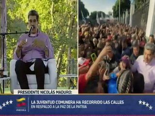 Jefe de Estado: Tenemos que ser uno solo, juventud y presidente unidos por hoy y para siempre