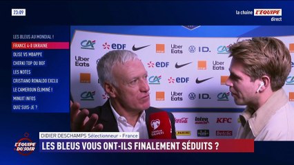 Didier Deschamps : «  Probablement déjà la base de ceux qui peuvent débuter aux Etats-Unis » - Foot - Bleus - Foot