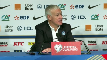 Les ambitions de Didier Deschamps et des Bleus au Mondial 2026 : « On va faire en sorte d’aller le plus loin possible » - Foot - Qualif. Coupe du monde - Bleus