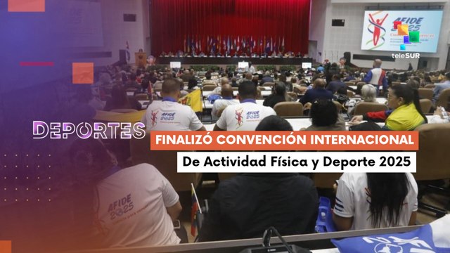 Clausura de la Convención Internacional de Actividad Física y Deporte AFIDE 2025 DEPORTES TE LO CUENTO 14-11-2025