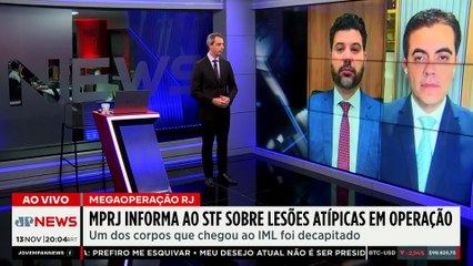 STF no Rio: MPRJ informa à Corte sobre lesões atípicas em corpos de vítimas; Vilela e Acacio Miranda comentam