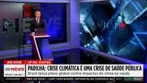 Ministro da Saúde: Crise climática é uma crise pública, diz Padilha na COP30