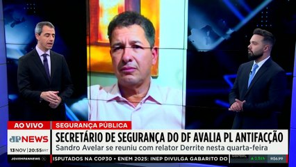 Secretário do DF: “Derrite conhece a realidade da violência”, diz Sandro Avelar