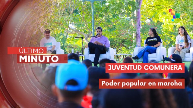 Pdte. Maduro marcha con la juventud comunera