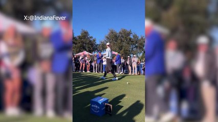 Caitlin Clark shines during The Annika tournament