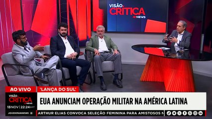 Especialistas debatem tensões Venezuela e EUA e as consequências para o Brasil | VISÃO CRÍTICA