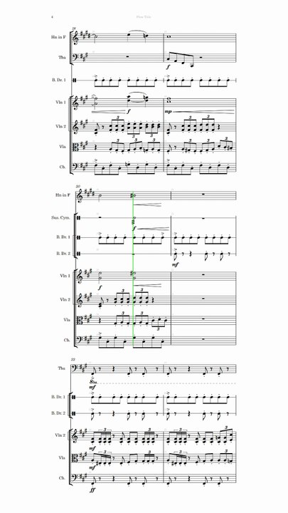 Orchestral Suite Just Playing II. Transport Composed from September 17 to November 9, 2020. (Vertical Complete Score)