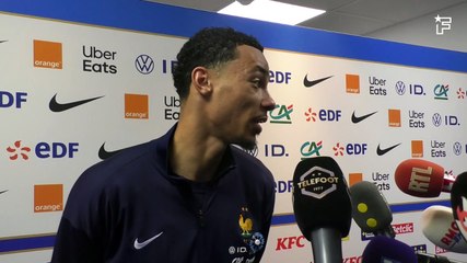 L’émotion de Ekitike après son premier but avec les Bleus