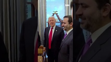 Trump gifts Syrian president cologne, asks, "How many wives do you have?"