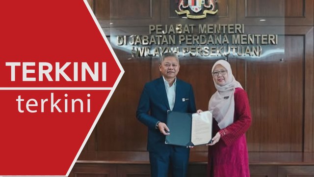 [TERKINI] Fadlun Mak Ujud dilantik Datuk Bandar Kuala Lumpur