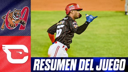 Resumen del juego Tigres de Aragua vs Cardenales de Lara | 13 de noviembre de 2025