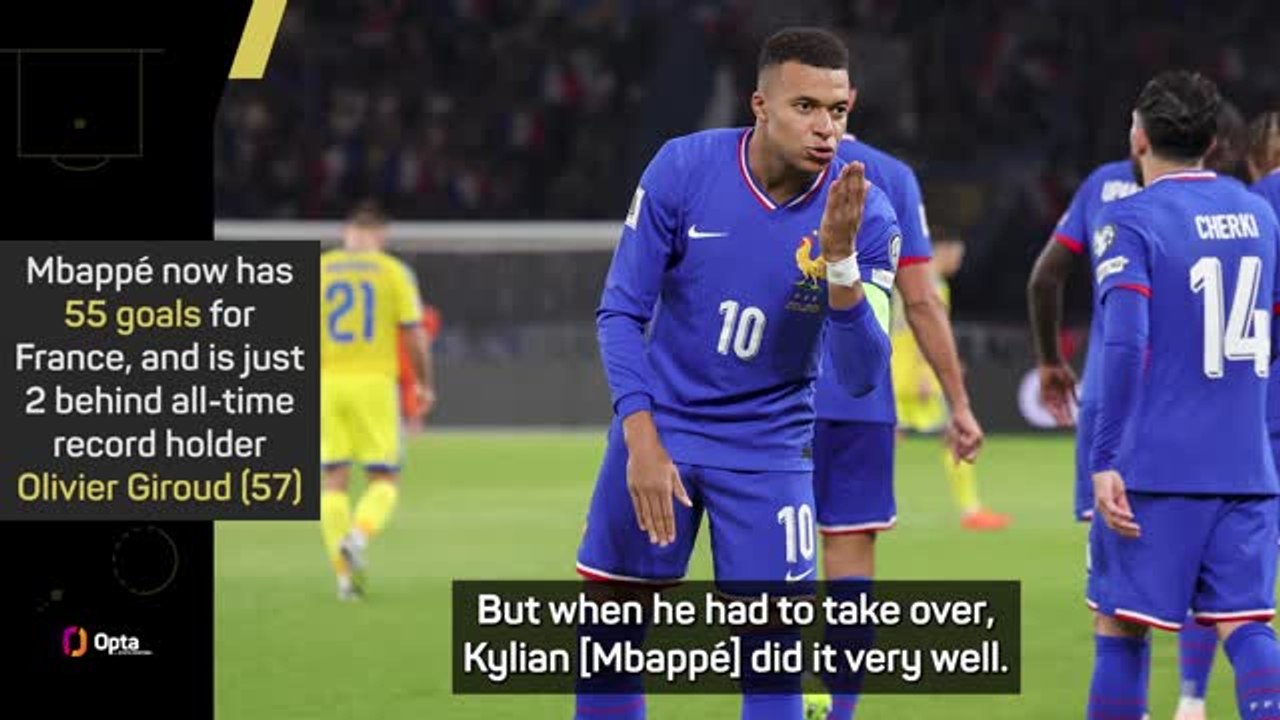 Mbappe 'back to his best' as France captain - Deschamps