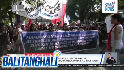 DOJ prosecutors at 16,000 pulis, itatalaga sa iba't ibang lugar sa Metro Manila para sa 3-day rally ng Iglesia ni Cristo | Balitanghali