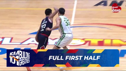 FULL FIRST HALF - Benilde Blazers vs Letran Knights | NCAA Season 101
