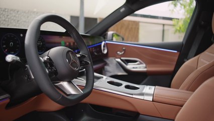 The all-new electric Mercedes-Benz GLC 400 4MATIC with EQ Technology Interior Preview