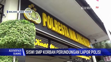 Siswi SMP Korban Perundungan Lapor Polisi | KOMPAS SIANG