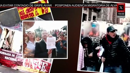 Fuertes disturbios entre maestros y policías en CDMX | Pedro Gamboa, 13 de noviembre de 2025