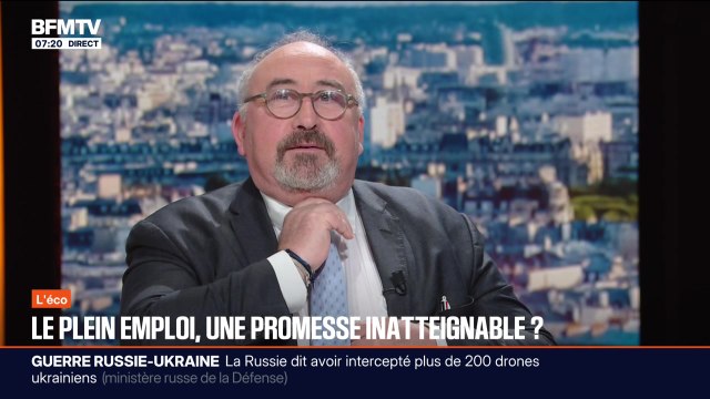 BFM éco : Le plein emploi, une promesse inatteignable ? - 14/11