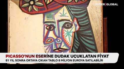 Picasso'nun eserine dudak uçuklatan fiyat!