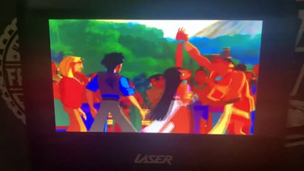 The Road To El Dorado (2000) Miguel And Tulio meet Tzekel-Kan and Chief/Volcano Scene