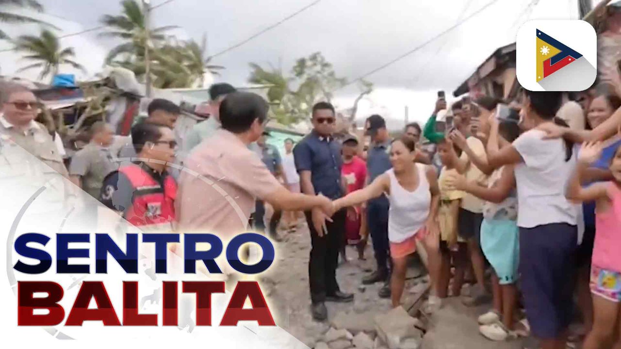 Mga residente ng Catanduanes, lubos ang pasasalamat sa pagbisita at paghahatid ng tulong ni PBBM | ulat ni Connie Calipay - PNA Bicol