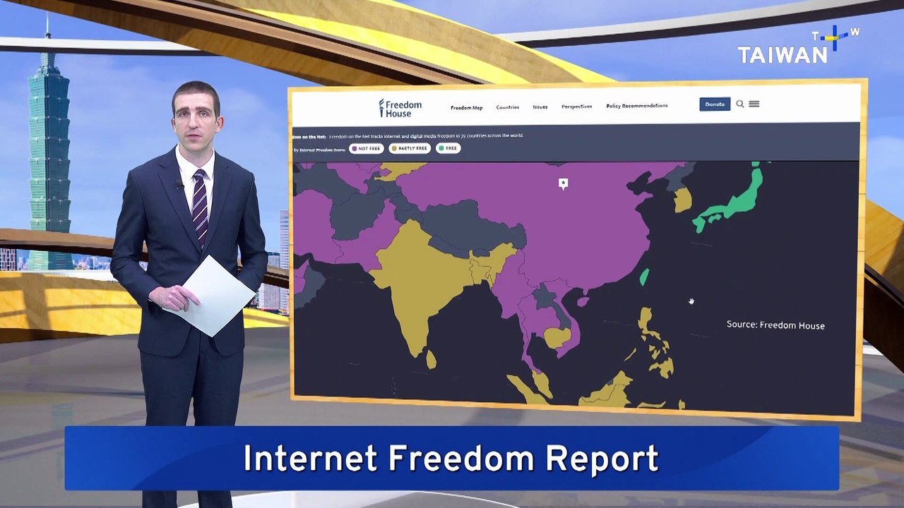 Freedom House Ranks Taiwan Top in Asia-Pacific for Internet Freedoms