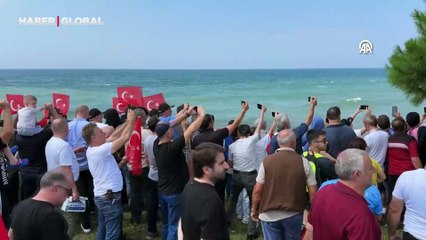 Türk Yıldızları gösteri uçuşu yaptı