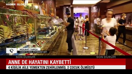 Ortaköy'de kumpir zehirlenmesi şüphesi: İki çocuğun ardından anne de öldü