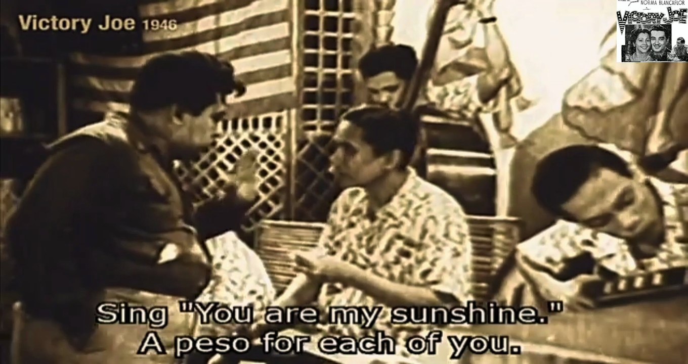 Ukulele cameos from Filipino movie, 'Victory Joe' [1946]